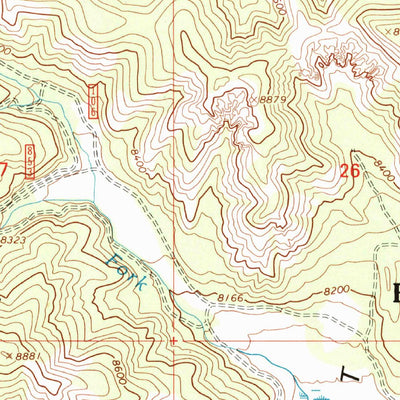 United States Geological Survey Tropic Reservoir, UT (2002, 24000-Scale) digital map