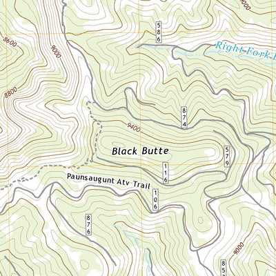 United States Geological Survey Tropic Reservoir, UT (2020, 24000-Scale) digital map