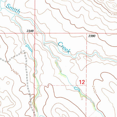 United States Geological Survey Trotters, ND (1997, 24000-Scale) digital map