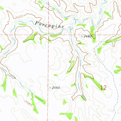 United States Geological Survey Trotters SE, ND (1974, 24000-Scale) digital map
