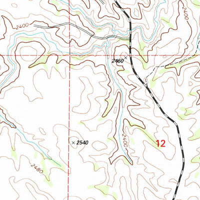 United States Geological Survey Trotters SE, ND (1997, 24000-Scale) digital map
