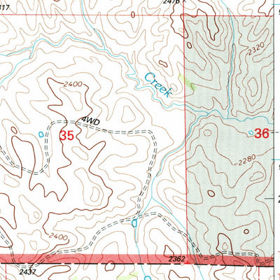 United States Geological Survey Trotters SE, ND (1997, 24000-Scale) digital map