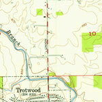 United States Geological Survey Trotwood, OH (1955, 24000-Scale) digital map