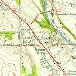 United States Geological Survey Trotwood, OH (1955, 24000-Scale) digital map