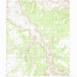 United States Geological Survey Trough Springs Canyon, UT (1987, 24000-Scale) digital map