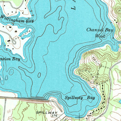 United States Geological Survey Troup West, TX (1973, 24000-Scale) digital map