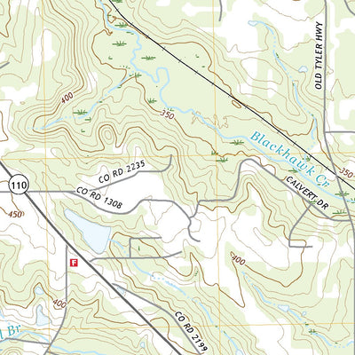 United States Geological Survey Troup West, TX (2022, 24000-Scale) digital map