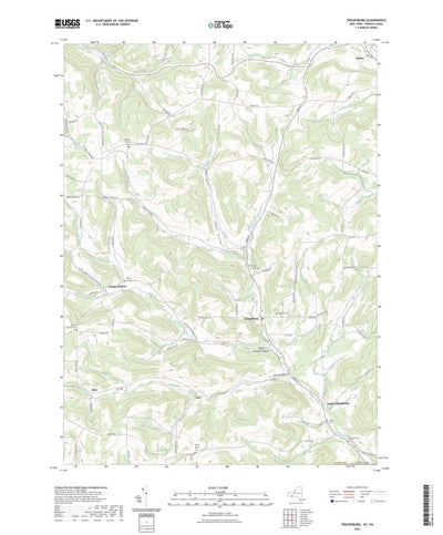 United States Geological Survey Troupsburg, NY (2023, 24000-Scale) digital map