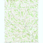 United States Geological Survey Troupsburg, NY-PA (1954, 24000-Scale) digital map