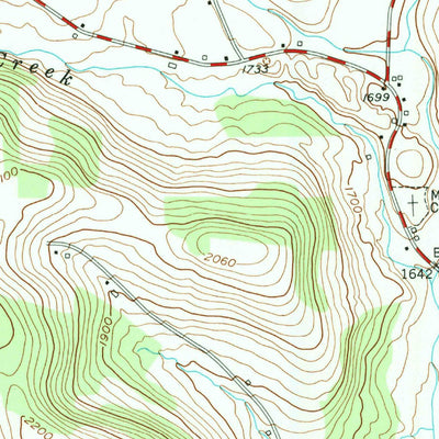 United States Geological Survey Troupsburg, NY-PA (1954, 24000-Scale) digital map