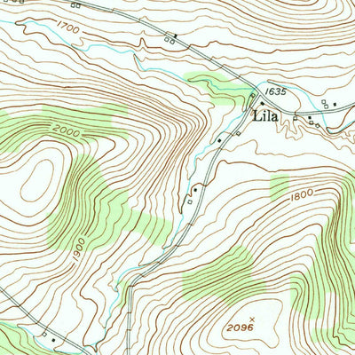 United States Geological Survey Troupsburg, NY-PA (1954, 24000-Scale) digital map