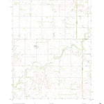 United States Geological Survey Trousdale, KS (2022, 24000-Scale) digital map