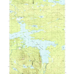 United States Geological Survey Trout Brook Mountain, ME (1988, 24000-Scale) digital map