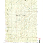 United States Geological Survey Trout Creek Butte, OR (1988, 24000-Scale) digital map