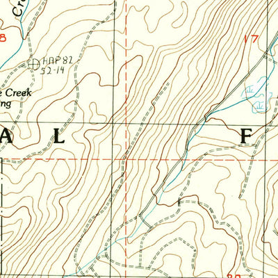 United States Geological Survey Trout Creek Butte, OR (1988, 24000-Scale) digital map