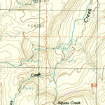 United States Geological Survey Trout Creek Butte, OR (1988, 24000-Scale) digital map