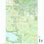United States Geological Survey Trout Creek, MI (1999, 24000-Scale) digital map