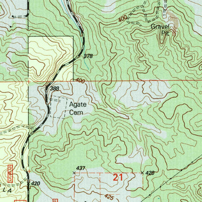 United States Geological Survey Trout Creek, MI (1999, 24000-Scale) digital map