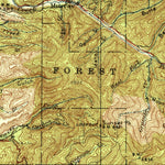 United States Geological Survey Trout Creek, MT-ID (1936, 125000-Scale) digital map