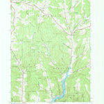 United States Geological Survey Trout Creek, NY (1965, 24000-Scale) digital map