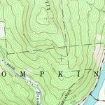 United States Geological Survey Trout Creek, NY (1965, 24000-Scale) digital map