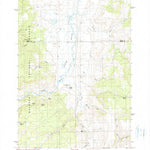 United States Geological Survey Trout Creek, OR (1990, 24000-Scale) digital map