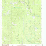 United States Geological Survey Trout Creek, TX (1984, 24000-Scale) digital map