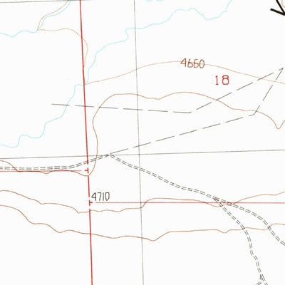 United States Geological Survey Trout Creek, UT (1991, 24000-Scale) digital map