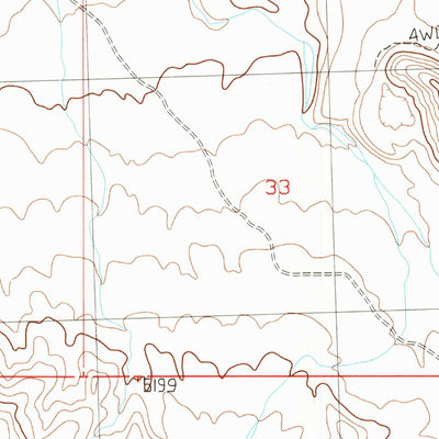 United States Geological Survey Trout Creek, UT (1991, 24000-Scale) digital map