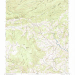 United States Geological Survey Trout Dale, VA (1959, 24000-Scale) digital map