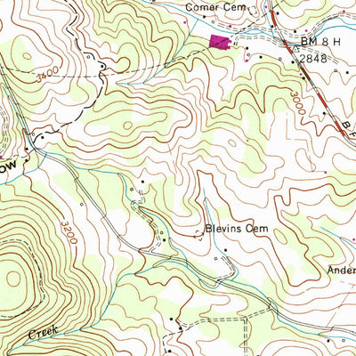 United States Geological Survey Trout Dale, VA (1959, 24000-Scale) digital map