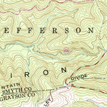 United States Geological Survey Trout Dale, VA (1959, 24000-Scale) digital map