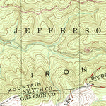 United States Geological Survey Trout Dale, VA (2000, 24000-Scale) digital map