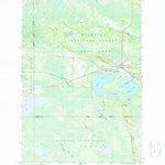 United States Geological Survey Trout Lake, MI (1964, 24000-Scale) digital map