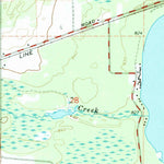 United States Geological Survey Trout Lake, MI (1964, 24000-Scale) digital map