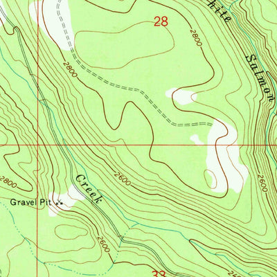 United States Geological Survey Trout Lake, WA (1970, 24000-Scale) digital map