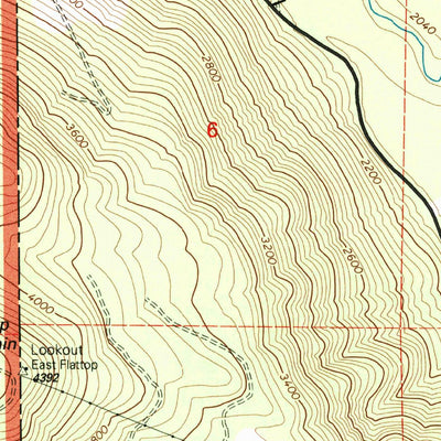 United States Geological Survey Trout Lake, WA (1998, 24000-Scale) digital map