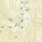 United States Geological Survey Trout Meadows, OR (1972, 24000-Scale) digital map