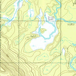 United States Geological Survey Trout Mountain, ME (1988, 24000-Scale) digital map