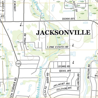 United States Geological Survey Trout River, FL (2021, 24000-Scale) digital map