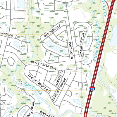 United States Geological Survey Trout River, FL (2021, 24000-Scale) digital map