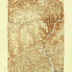 United States Geological Survey Trout Run, PA (1923, 62500-Scale) digital map