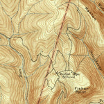 United States Geological Survey Trout Run, PA (1923, 62500-Scale) digital map