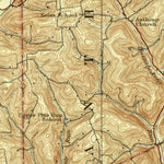 United States Geological Survey Trout Run, PA (1923, 62500-Scale) digital map