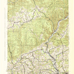 United States Geological Survey Trout Run, PA (1944, 62500-Scale) digital map