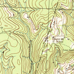 United States Geological Survey Trout Run, PA (1944, 62500-Scale) digital map