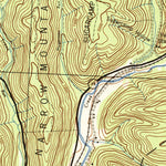 United States Geological Survey Trout Run, PA (1944, 62500-Scale) digital map
