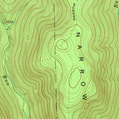 United States Geological Survey Trout Run, PA (1965, 24000-Scale) digital map