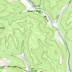 United States Geological Survey Trout, WV (1977, 24000-Scale) digital map