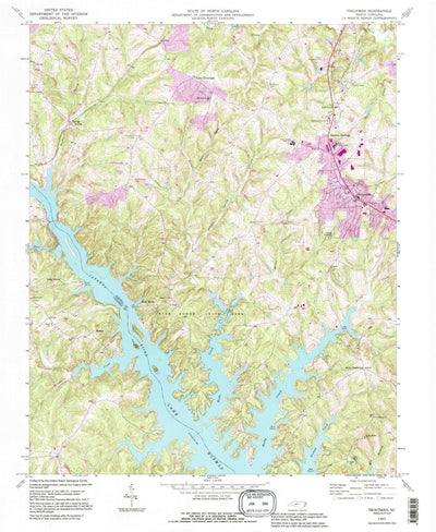 United States Geological Survey Troutman, NC (1993, 24000-Scale) digital map